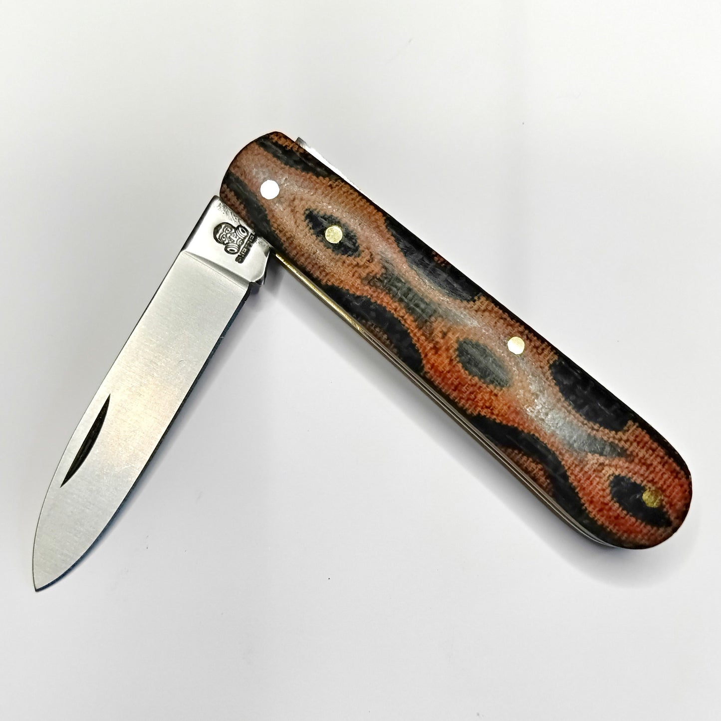 Twisted Assisted™ Spear Point (bareheaded) Damascus Python USA Micarta *Limited Run